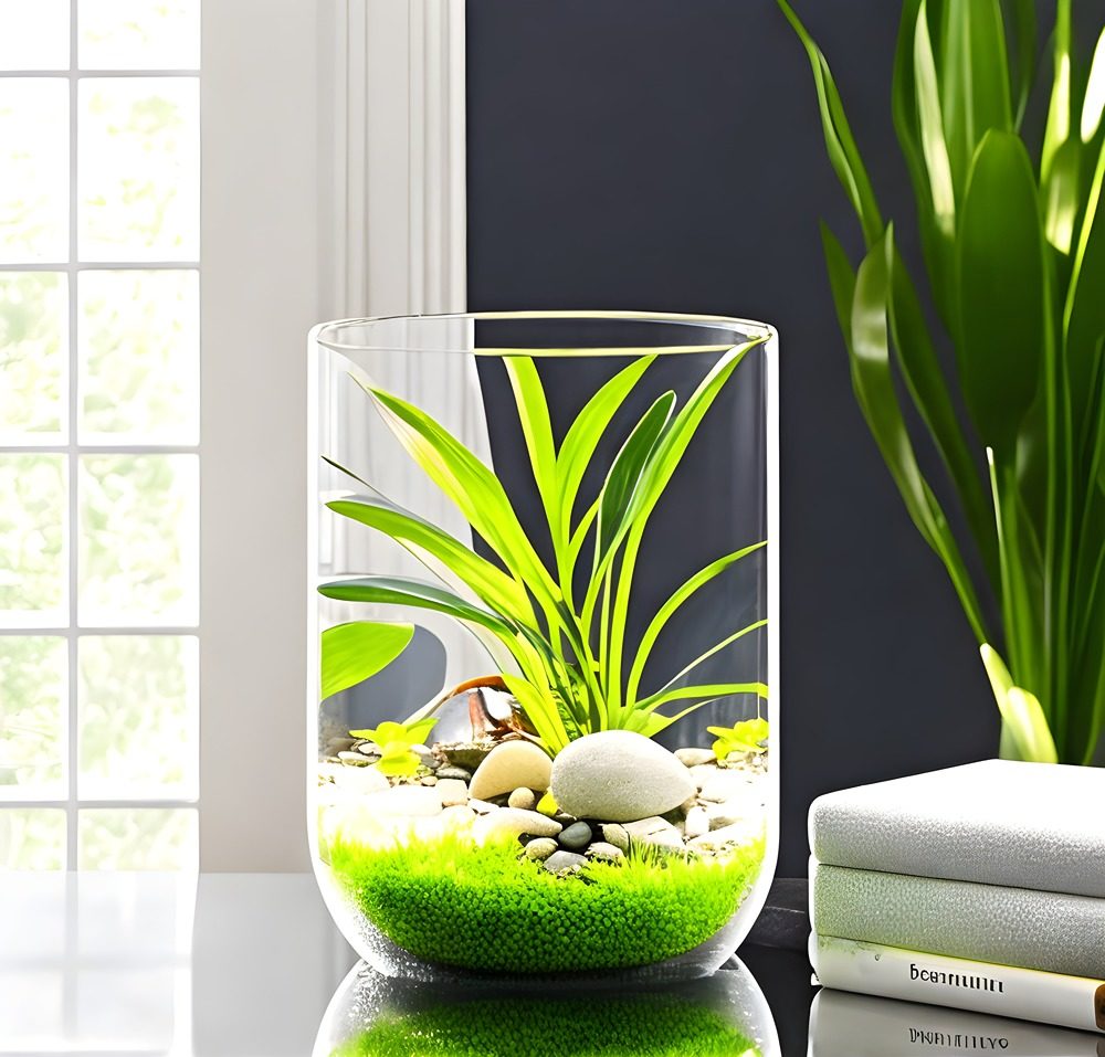 Indoor water plants decoration ideas