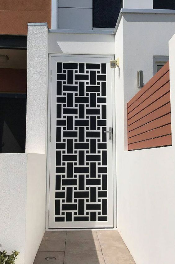 Door Grill Design: 50+ Ideas to Safeguard your Doors elegantly in 2024, image size:564x850