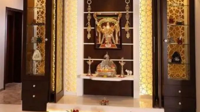 thoughtful Pooja room designs for South Indian homes