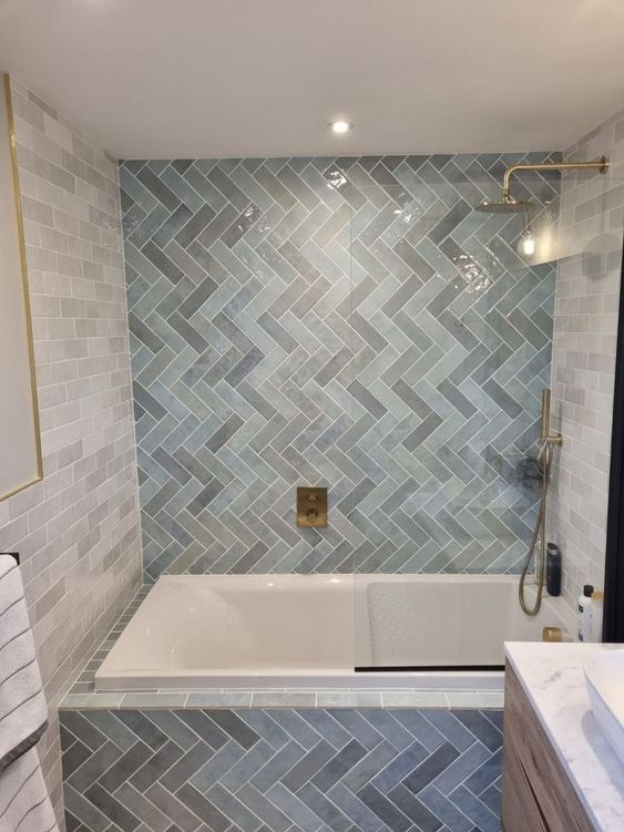 Herringbone Mosaic Tiles