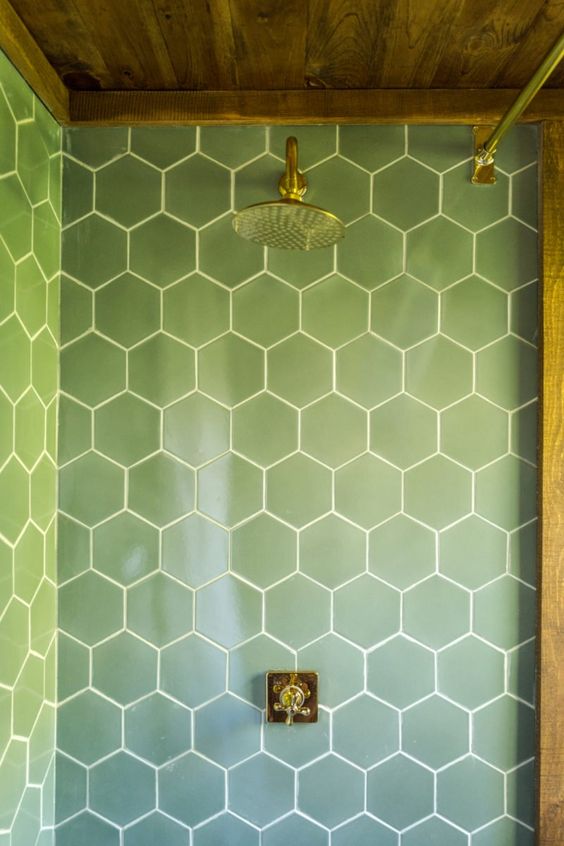 Hexagonal Mosaic Tiles