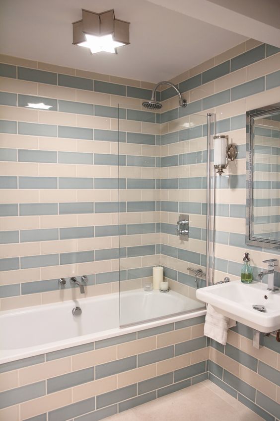 Tiles with Horizontal Stripes