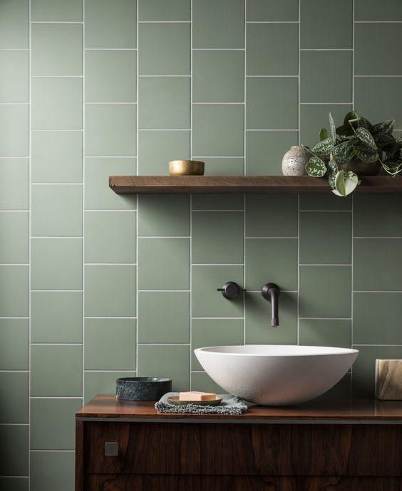 Tiles with Matte Finish