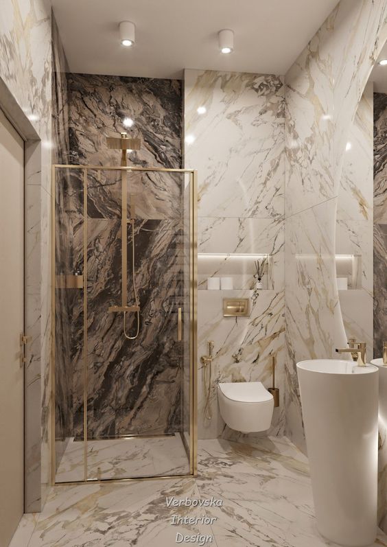 Tiles with a Marble Effect