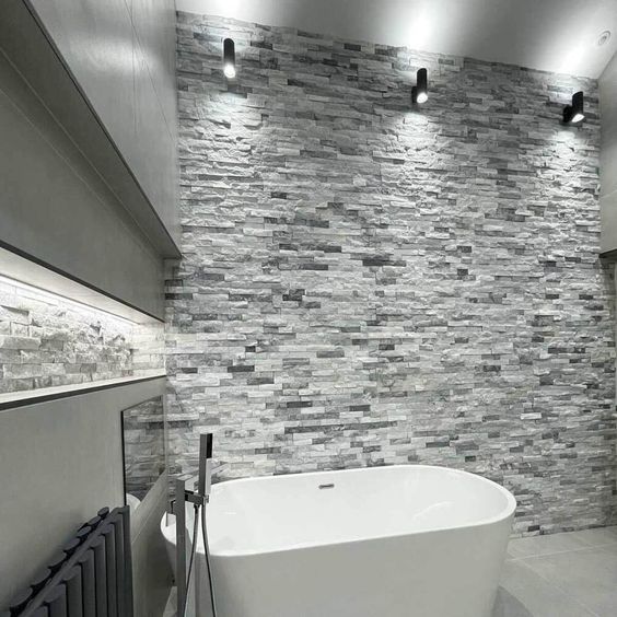 White Stone Mosaic Tiles