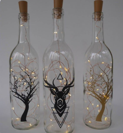 Best of waste DIY glass bottle craft