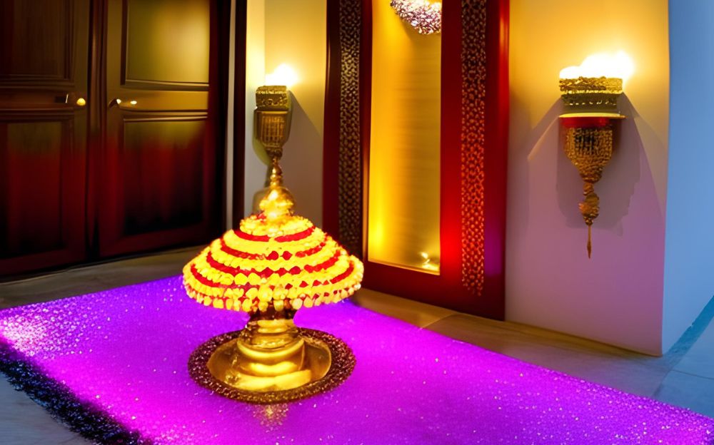 Lights shops for puja room