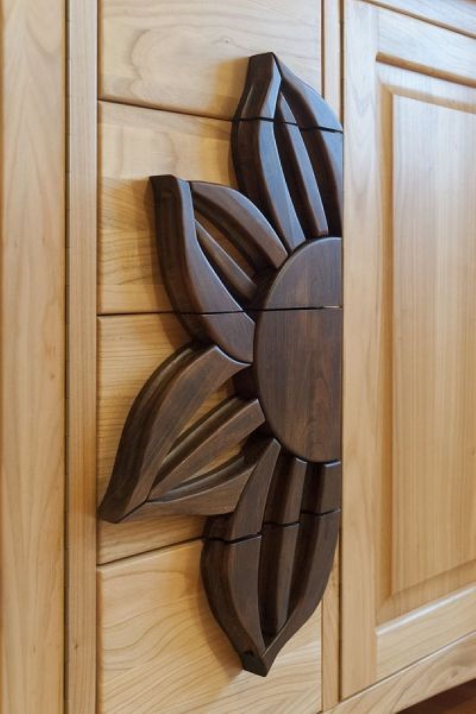 perfect flower wood carving designs