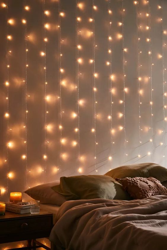 Aesthetic fairy lights for bedroom 