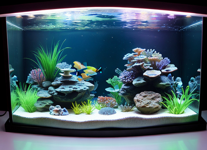 Light up aquarium decorations best sale