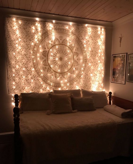 Bedroom fairy lights for home