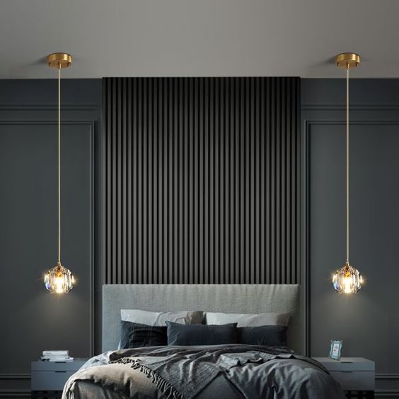 Bedside pendant lights for bedroom