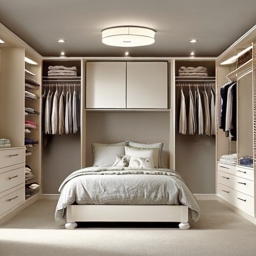 Closet lighting for bedrooms