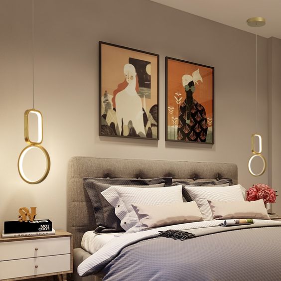 Hanging pendant lights for bedrooms