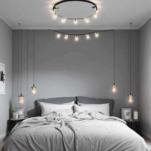 Hanging lights for bedroom 