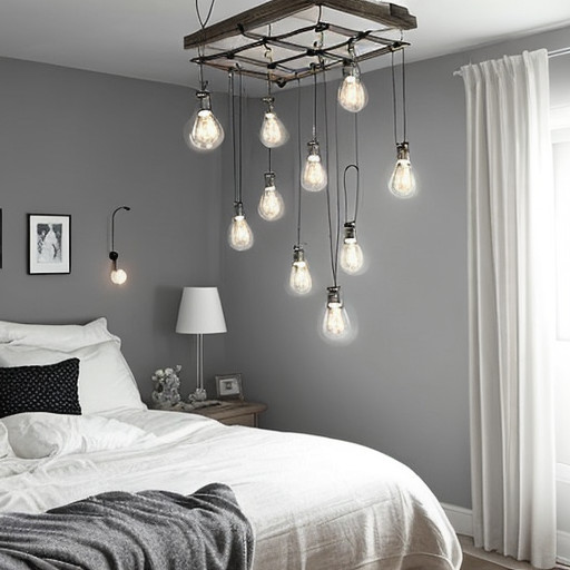 explore Hanging lights for bedroom 