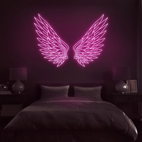 explore Neon lights for bedroom 