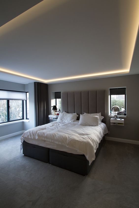 Profile light in bedrooms