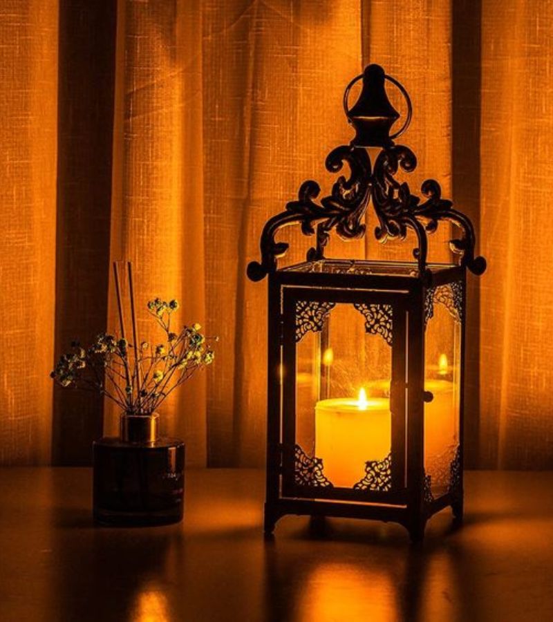 Tabletop lanterns for diwali decor