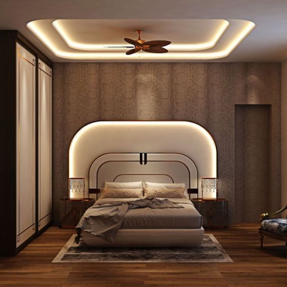 Tray ceiling lighting for home