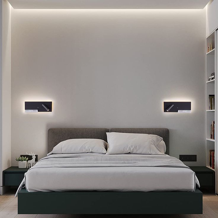 Wall-mounted reading lights 