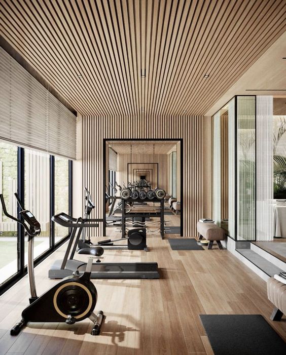 30 Gym Interior Designs Tips for Colours Accessories