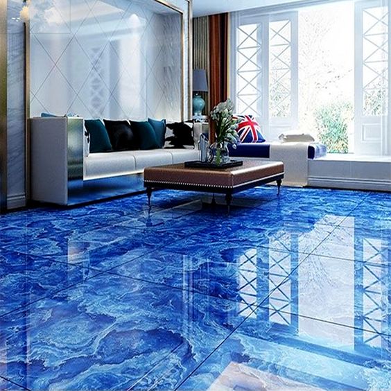 Blue flooring offers