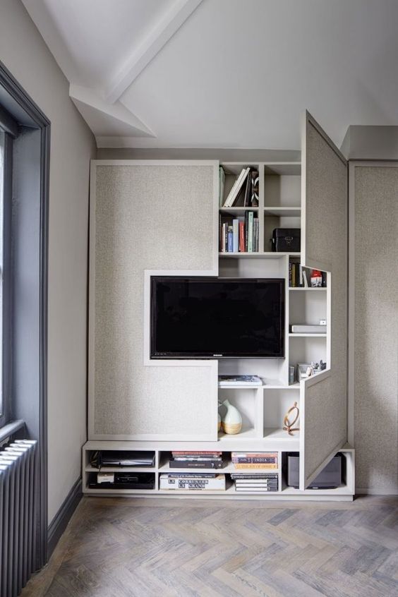 Tv unit with hidden storage discount