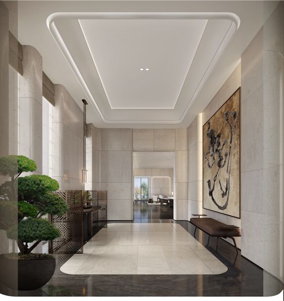 25 Lobby Design Ideas Tips for Home Office Interiors Project