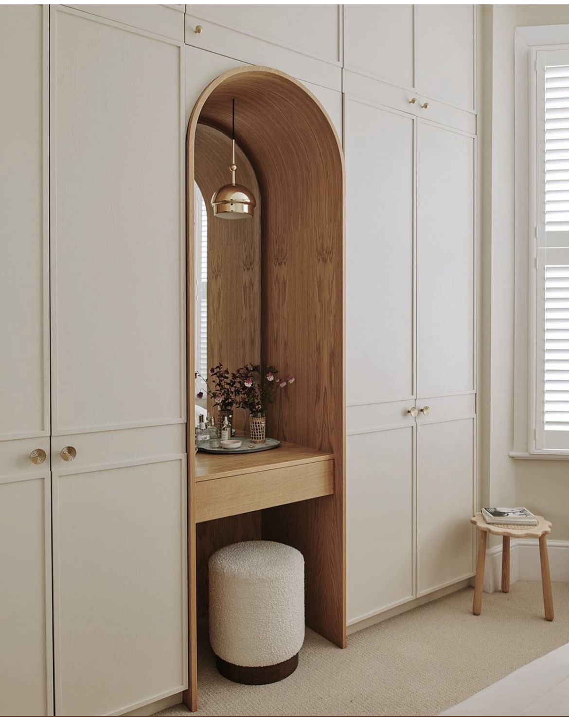 wardrobe with dressing table 