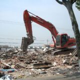 Demolishing illegal homes in Greater Noida 