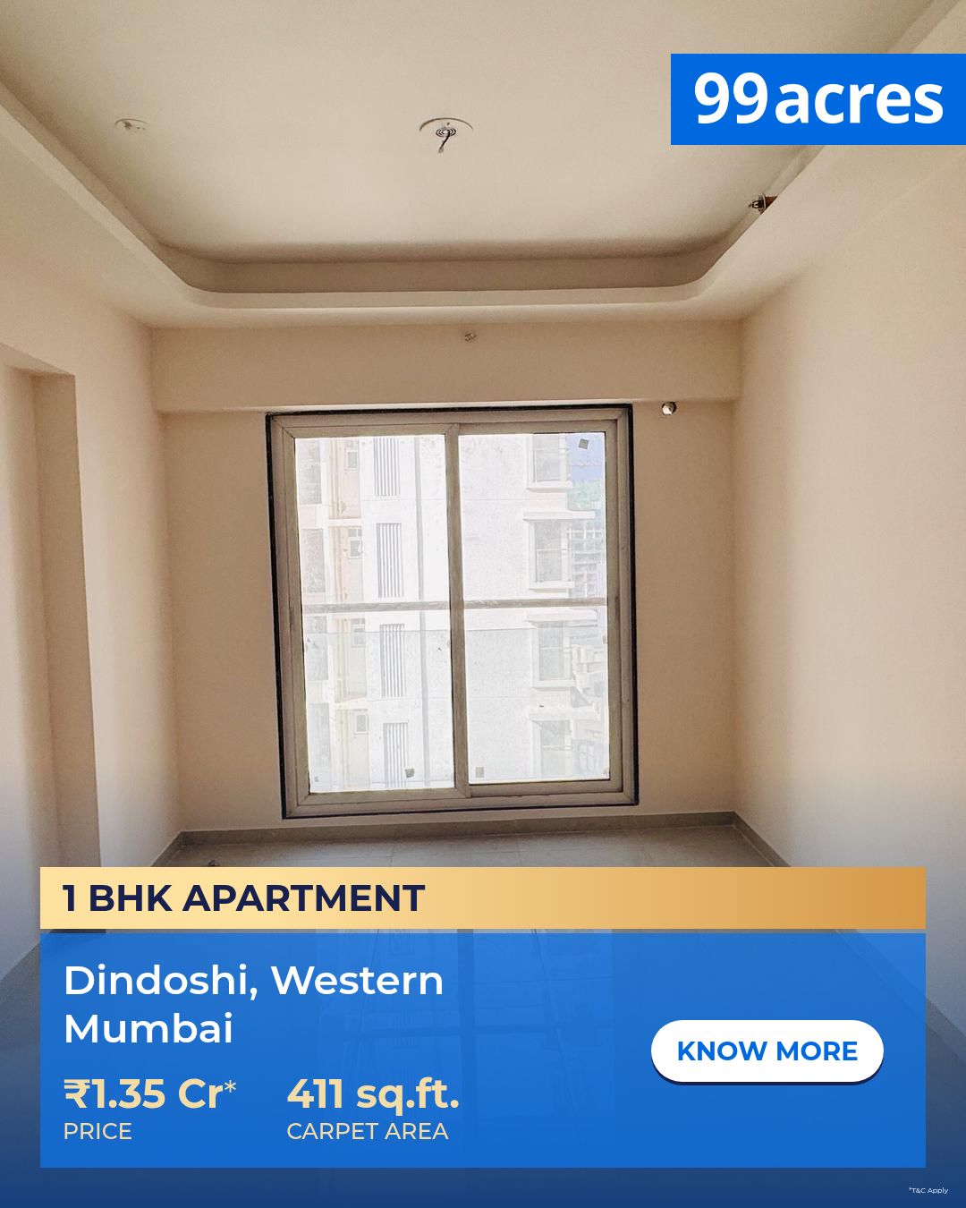 1 BHK Apartment / Flat for sale in JE AND VEE SHIV KRUPA Dindoshi Malad ...