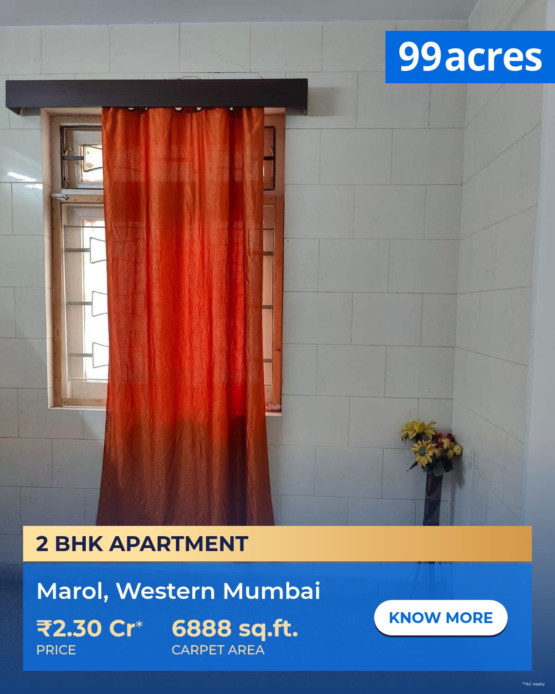 2 BHK Apartment / Flat for sale in Acropolis Building Marol Mumbai ...