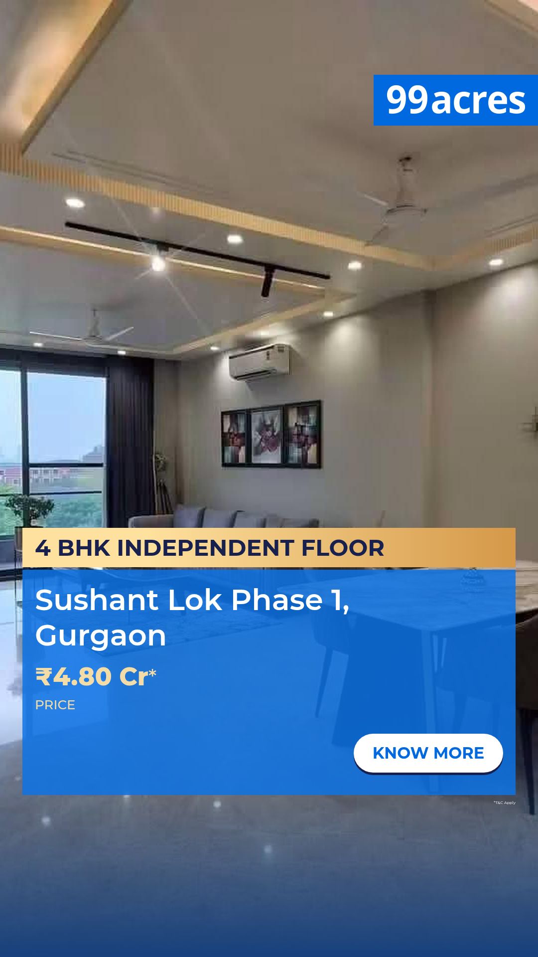 4 BHK Builder Floor for sale in Sushant Lok 1 Builder Floors Sushant ...
