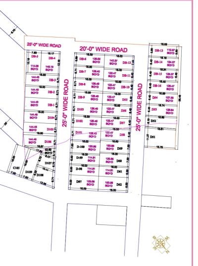 Residential land / Plot for sale in Gayatri garden Meerut - 145 Sq. Yard.