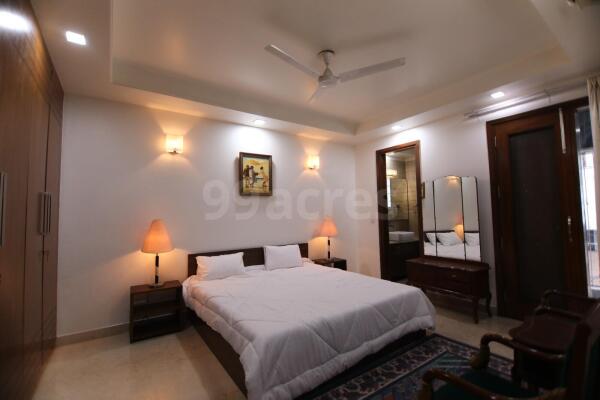 3 BHK / Bedroom Apartment / Flat for rent in RWA Defence Colony Block A ...