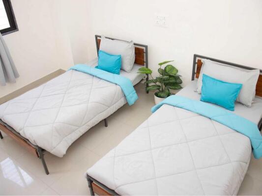 ₹4646, 2 bhk Serviced Aptartment in Walhekarwadi - Bedroom