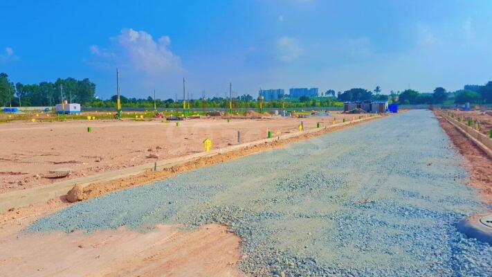Residential land / Plot for sale in Bagalur Bangalore - 1333 Sq. Yard.
