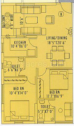2 BHK Apartment / Flat for sale in Silver Spring EM Bypass Kolkata East ...