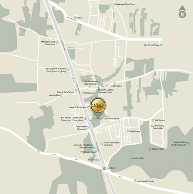 4 BHK Apartment / Flat for sale in Kolte Patil 24k Altura Baner Pune ...