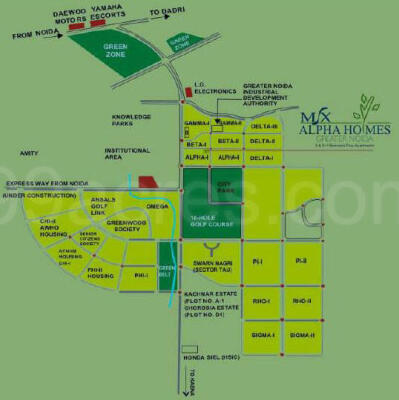 3 BHK Apartment / Flat for sale in MSX Alpha Homes Alpha 1 Greater ...