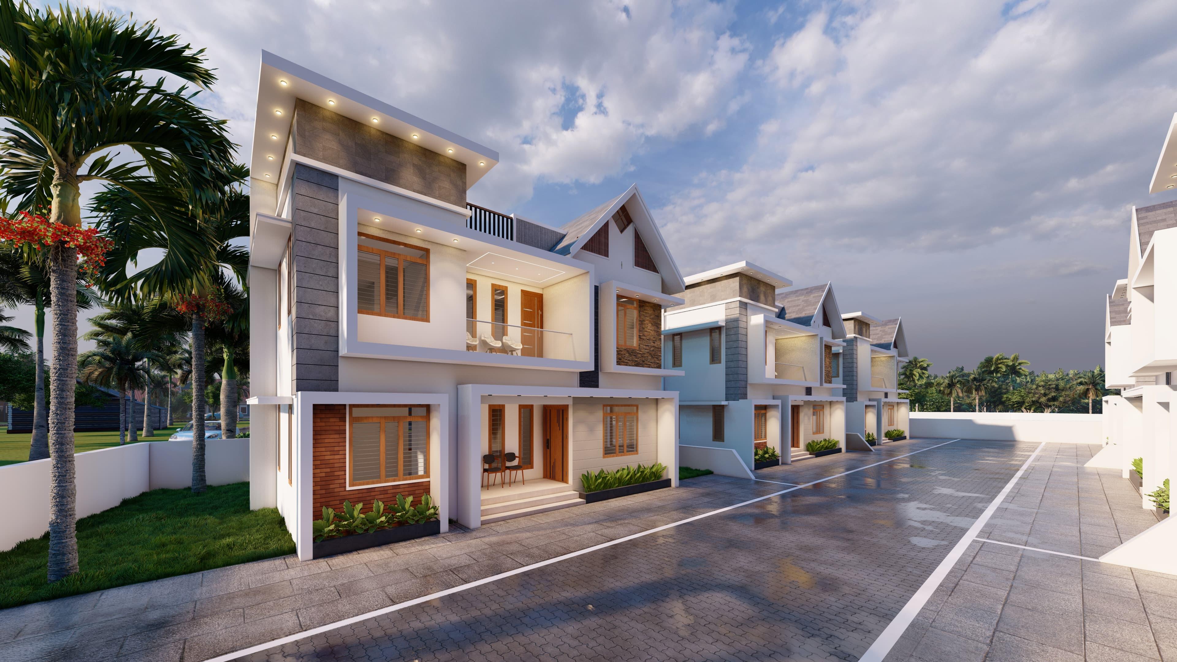 3 Bedroom House in Infopark, Kochi