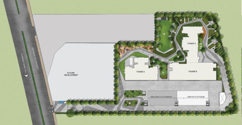 4 BHK Apartment / Flat for sale in Kalpataru Elitus Mulund West Mumbai ...