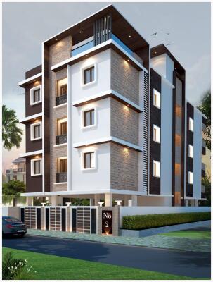 3 BHK Apartment / Flat for sale in Urapakkam Chennai - 1124 Sqft- 2nd ...