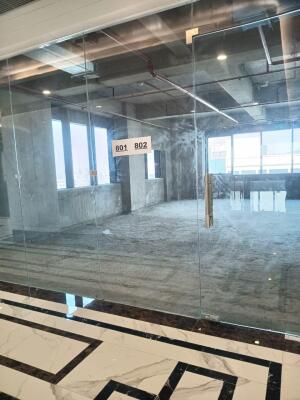 Shell Office Security Bare shell Office Space in Purvanchal Capital Tower Vibhuti Khand ...