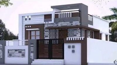 20+ 15 feet Front Elevation Single Floor, Double Floor, With Shop Elevation