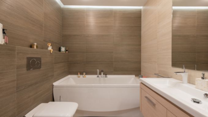 35+ Small Bathroom Tiles Designs and Colours To Choose in 2024
