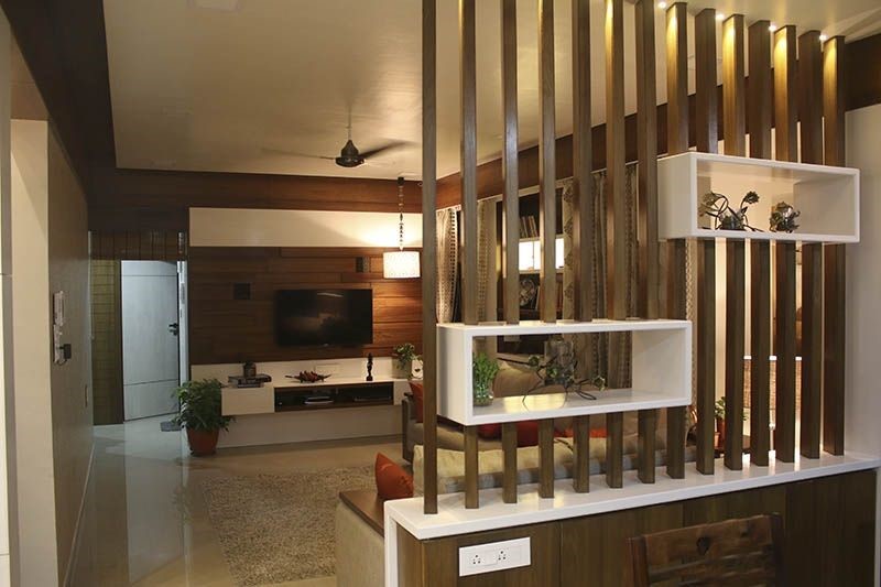 25+ Ideas for Partition Design Between Living-Dining Room without ...