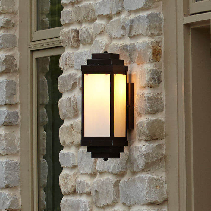 45  Outdoor Wall Lights: Ideas Types Uses