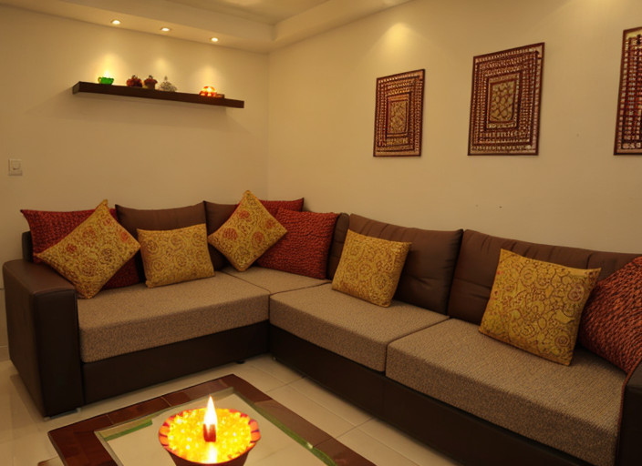 दिवाली पर कैसे सजाएं अपना लिविंग रूम जिससे घर में लग जाए चार चाँद, पढ़े ...